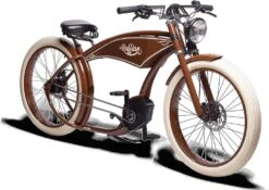 Ruff Cycles The Ruffian 26" Pedelec Ausstellung 14 Ruff Cycles The Ruffian 26" Pedelec Ausstellung -Fahrräder Geschaft ruff cycles ebike ruffian brown angle 1 1