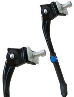 Seitenstütze Alu Schwarz